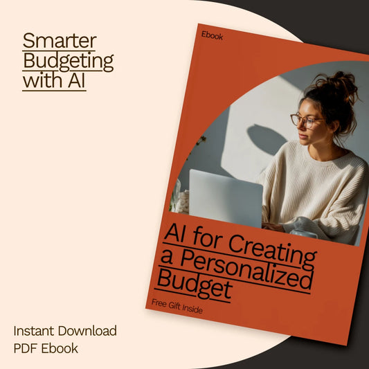 Fast-Track Your Finances: AI for Creating a Personalized Budget eBook | Digital Download for Easy Money Management