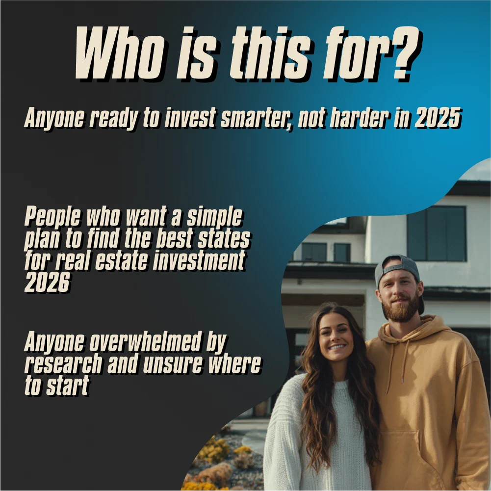 Your No-Fluff Checklist to Spot Gold Before Everyone Else | Best States for Real Estate Investment 2026 | Investor’s Guide & Digital Download from DSARD