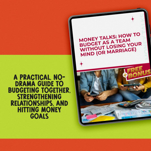 Money Talks: How to Budget as a Team Without Losing Your Mind (or Marriage) | Digital Guide for Couples | How to Budget with Your Spouse eBook