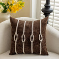 Retro Nordic 18x18in Throw Pillow Cover – Minimalist Decorative Cushion Case