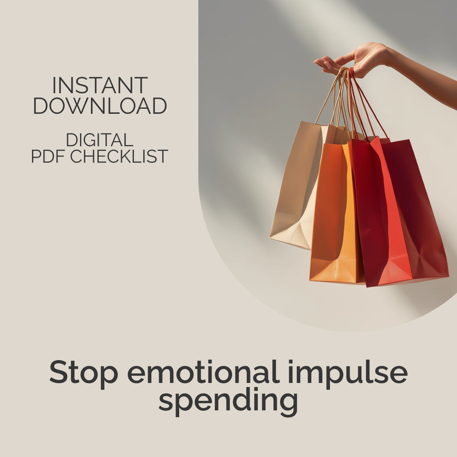 Emotional Spending Action Checklist – Step-by-Step Guide on How to Cut Emotional Spending Habits, Stop Impulse Buying, and Take Control of Your Finances
