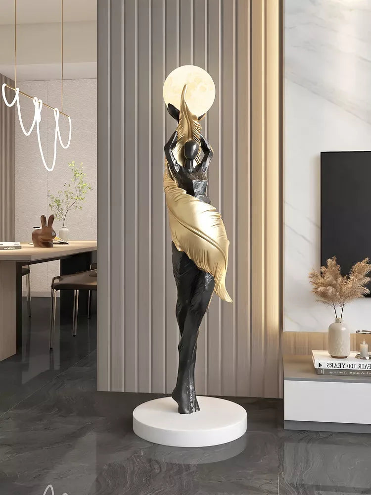 Abstract Girl Figure Sculpture - DSARD