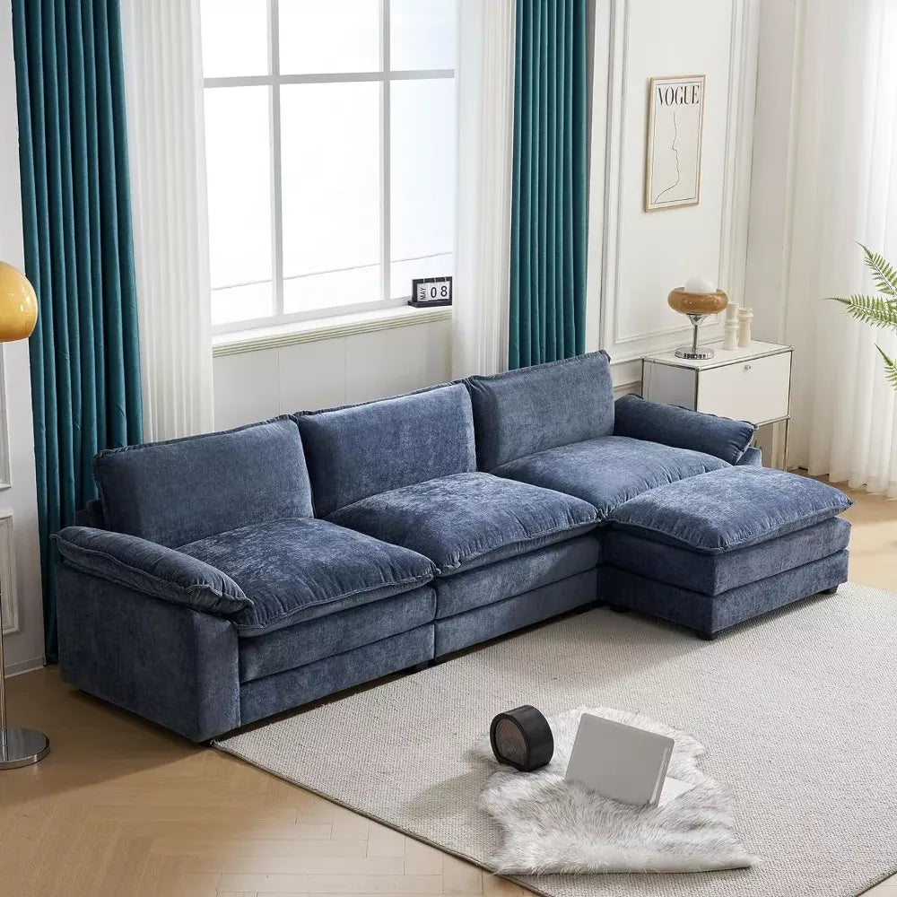 Modern Deep 3-Seat Sofa - DSARD