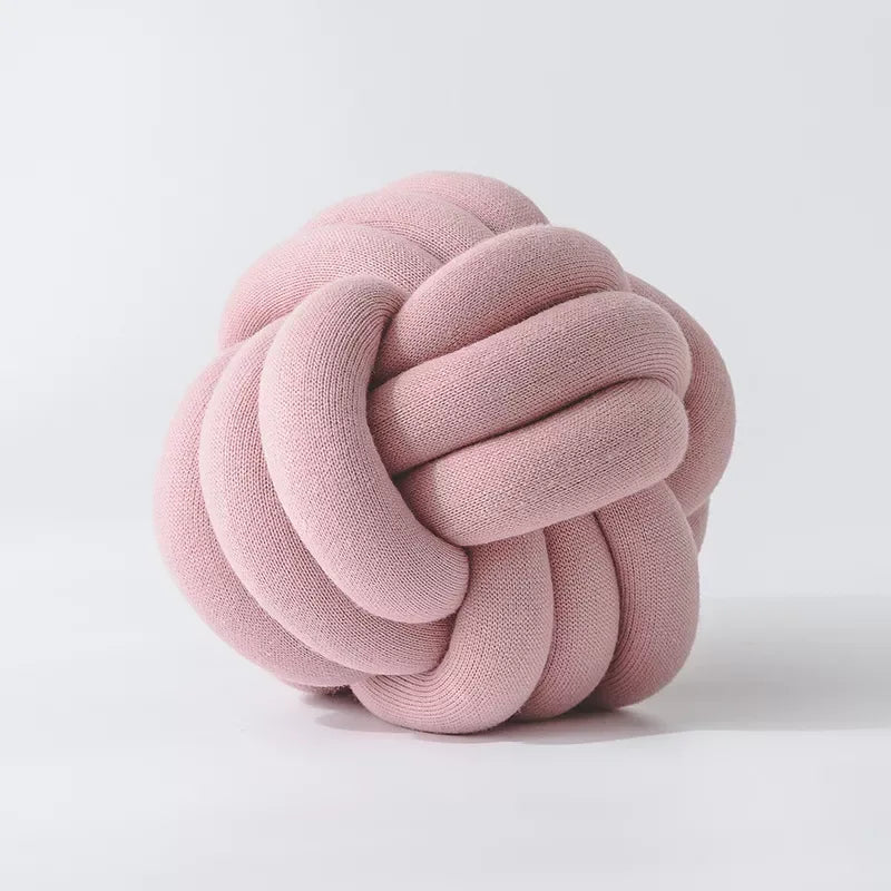 DIY Knot Pillow Ball – Oversized Soft Cushion for Home & Pets - DSARD