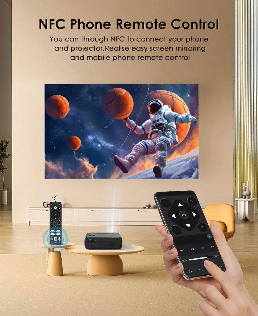 2800 ANSI 4K UHD Portable Smart Projector with Auto Focus & Google TV - DSARD