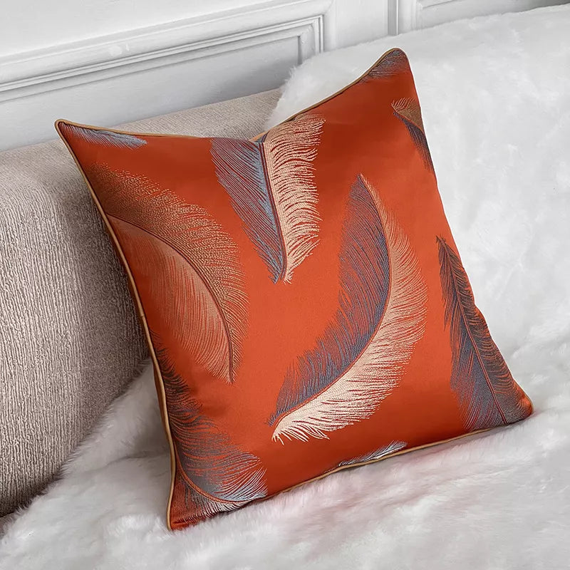 Luxury Jacquard Cushion Cover 18×18 Inch