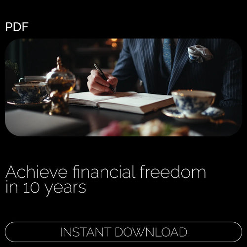 Million in Ten – Your 10-Year Path to $1,000,000 | Digital Download Guide for Building Wealth