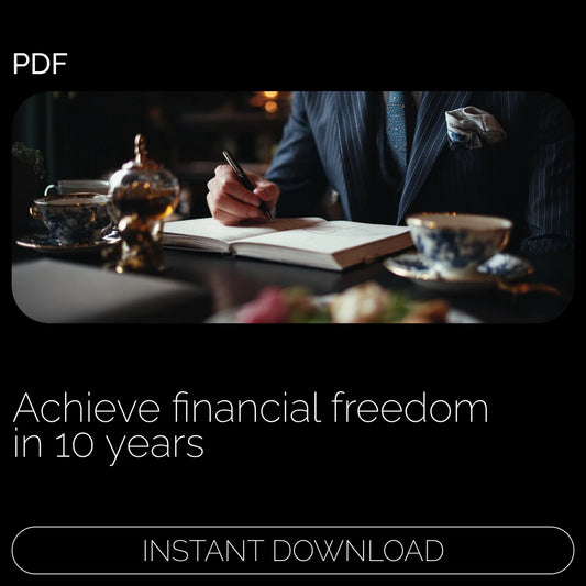 Million in Ten – Your 10-Year Path to $1,000,000 | Digital Download Guide for Building Wealth