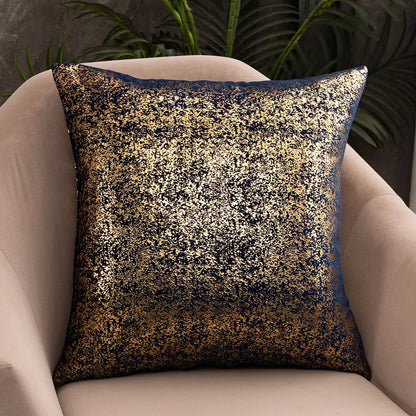 Luxury Golden Velvet Cushion Cover 18x18in Decorative Throw Pillow Case