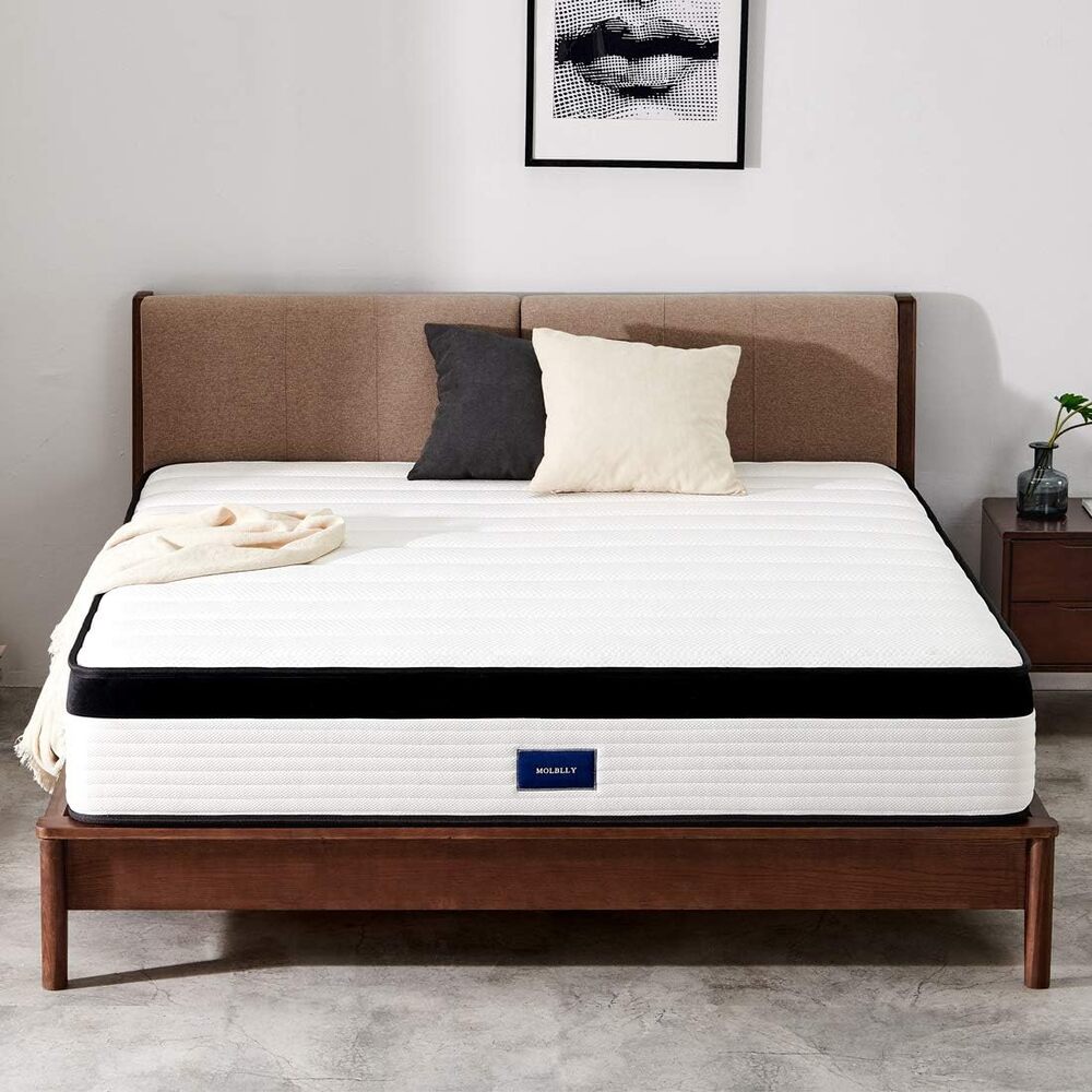 Queen Size 12-inch Innerspring Mattress – Ultimate Comfort & Motion Isolation - DSARD