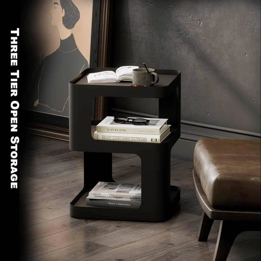 Black Coffee Nightstands Bedside Table - DSARD - DSARD