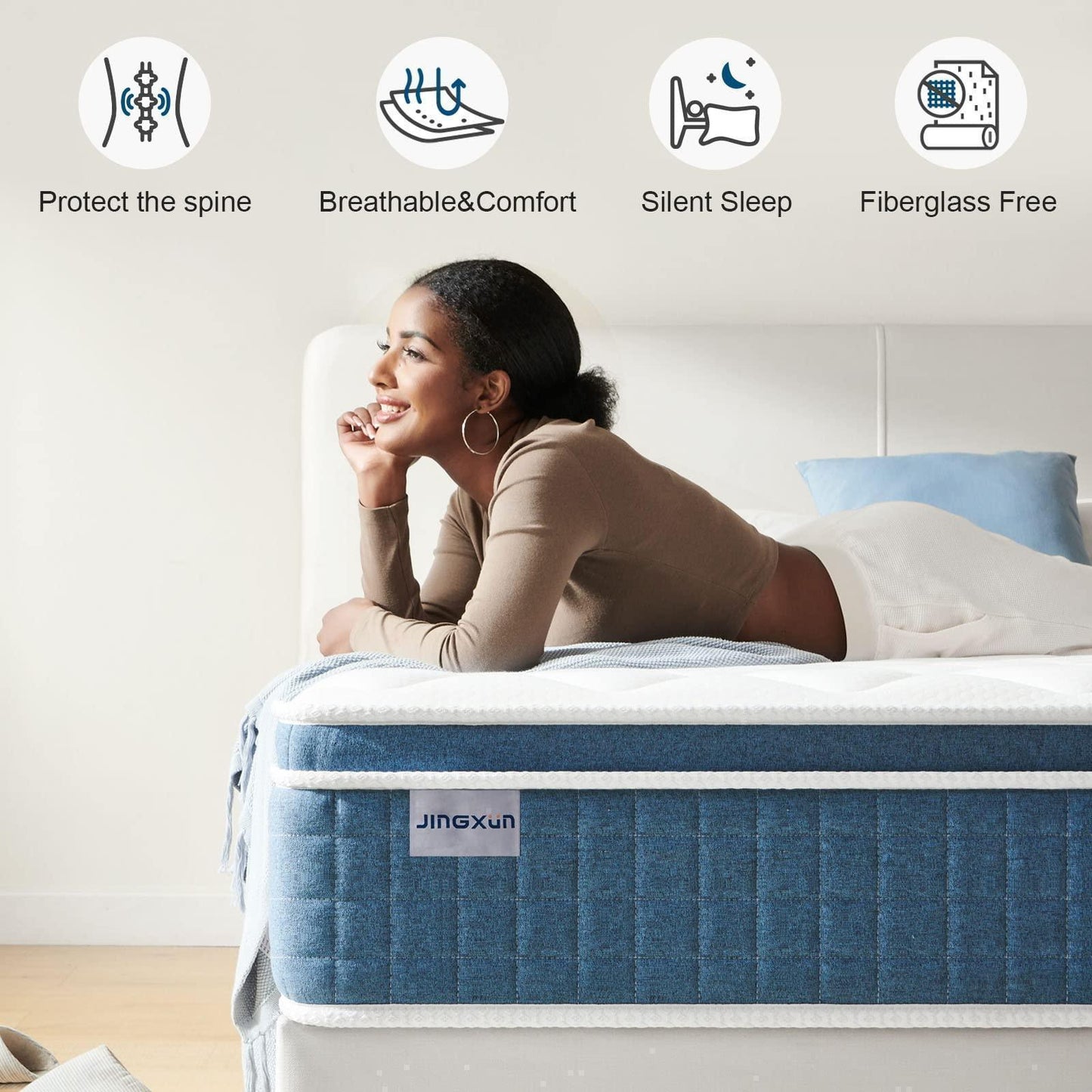 12-Inch Hybrid Gel Memory Foam Mattress - DSARD - DSARD