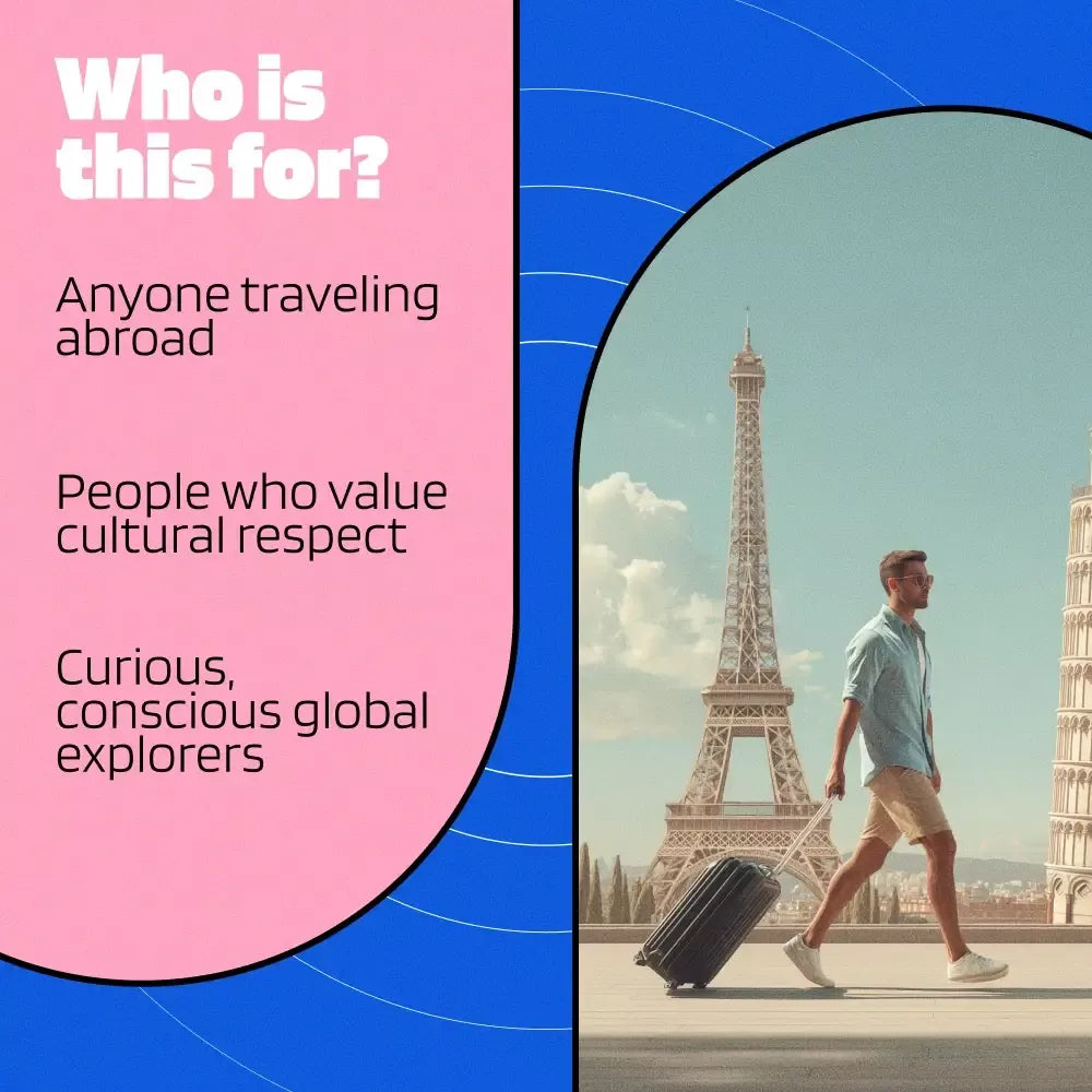 The Smart Traveler’s Guide to Global Etiquette | Digital Download eBook for Cultural Tips, Travel Etiquette, and International Manners