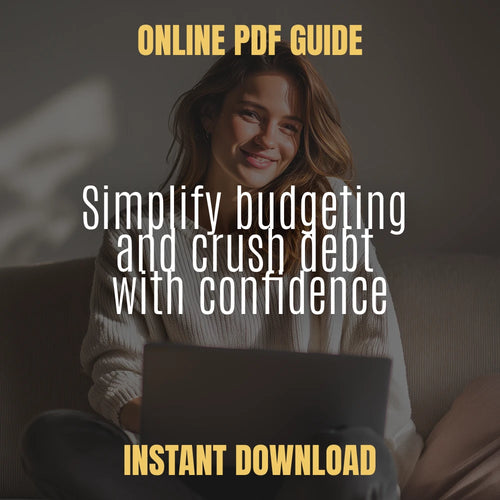 Break Free: A Simple Guide to Budgeting and Crushing Debt | Easy Step-by-Step Workbook on How to Budget and Pay Off Debt | Digital Download Financial Planner