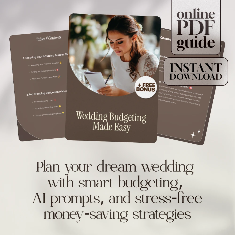 Wedding Budgeting Made Easy | Step-by-Step Wedding Budget Planning Guide for Couples