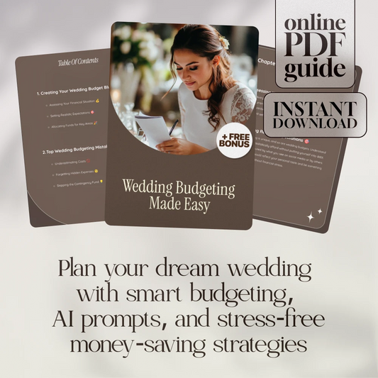 Wedding Budgeting Made Easy | Step-by-Step Wedding Budget Planning Guide for Couples