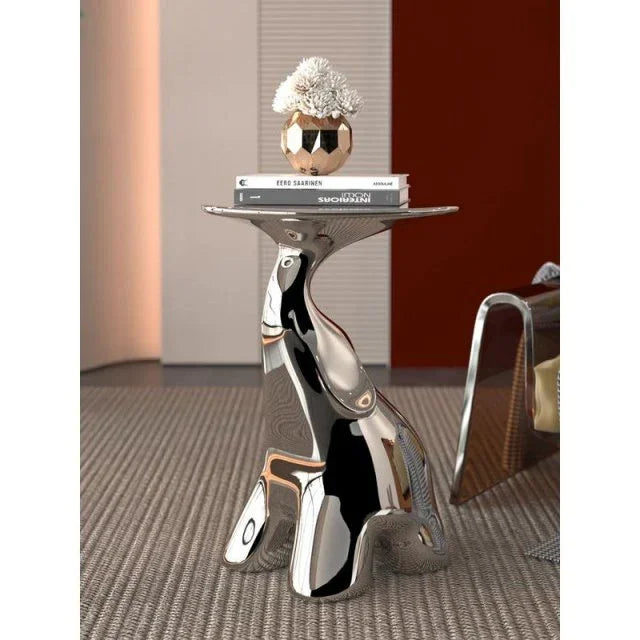 Elephant Side Table – Modern Sculptural Living Room Accent