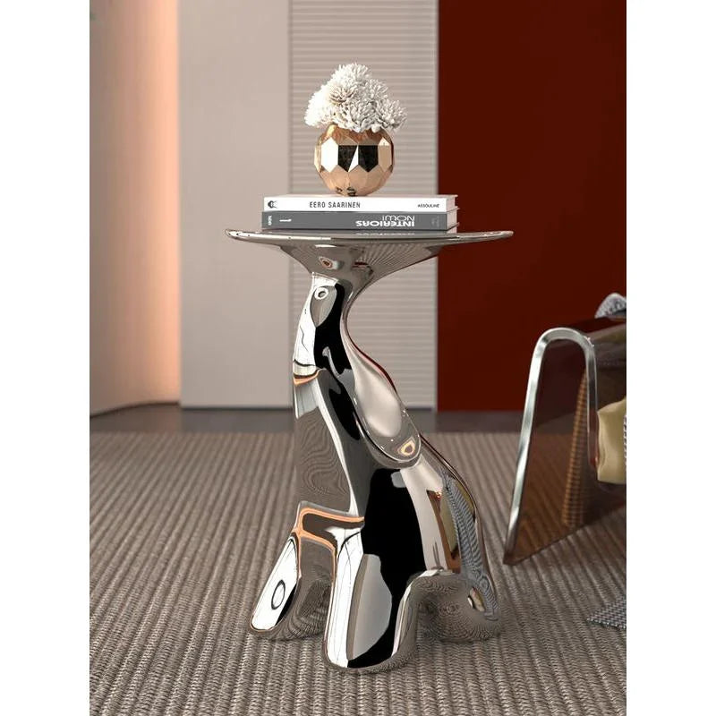 Elephant Side Table – Modern Sculptural Living Room Accent