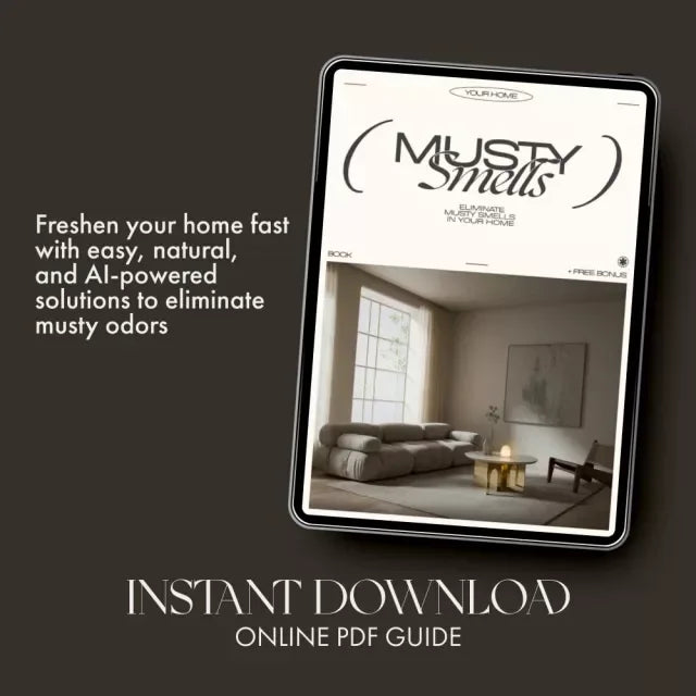 Eliminate Musty Smells in Your Home | How to Get Rid of a Musty Smell in a House eBook | Fresh Air Home Guide for Mold, Odors & Humidity Control - DSARD