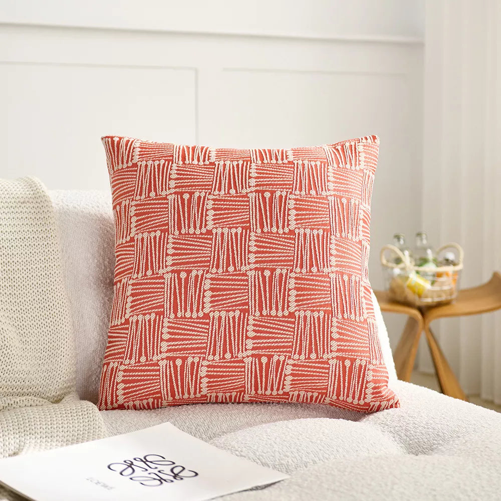 Luxury Retro Jacquard Decorative Pillowcase