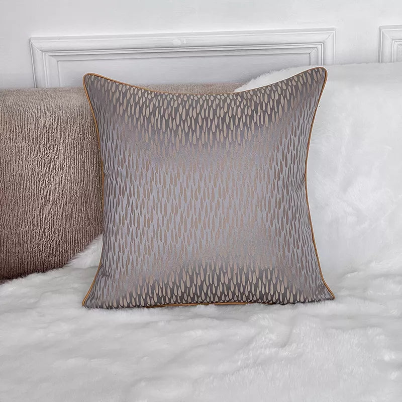 Luxury Jacquard Cushion Cover 18×18 Inch