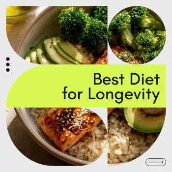 The Ultimate Guide to Eating for Longevity | Best Diet for Longevity eBook | Science-Backed Nutrition for a Longer, Healthier Life