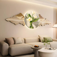 Nordic LED Wall Art – Modern Landscape Lighted Hanging Décor