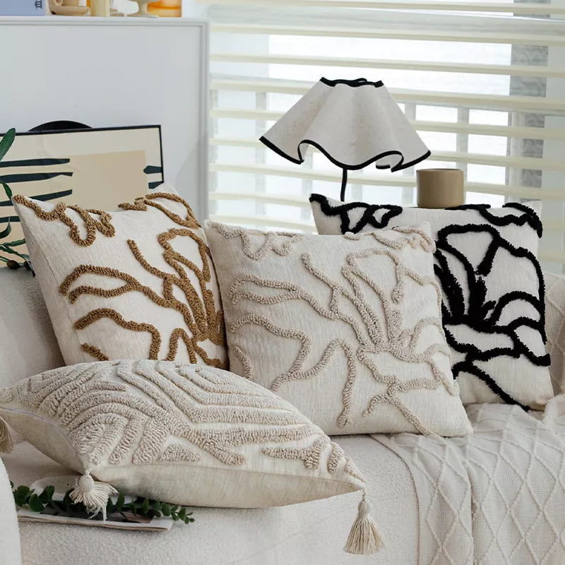 Chenille Velvet Solid-Color Pillow Cover – Cozy Home Decor