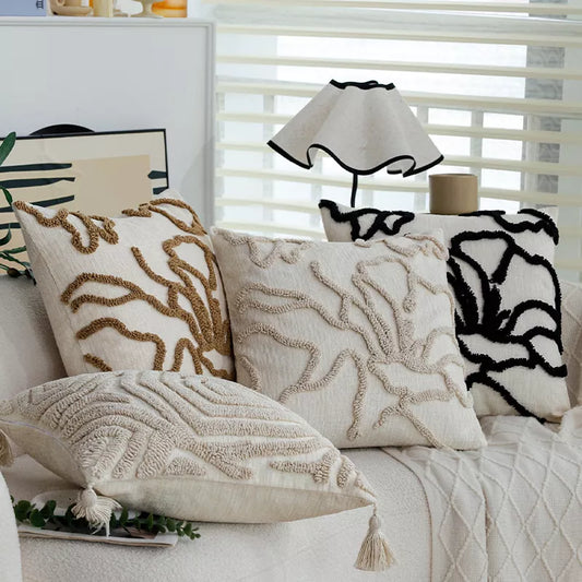 Chenille Velvet Solid-Color Pillow Cover – Cozy Home Decor