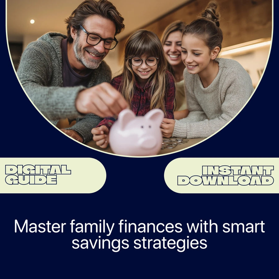 Smart Family Savings: Strategies for Every Household – Ultimate eBook Guide to Cutting Family Expenses and Maximizing Savings