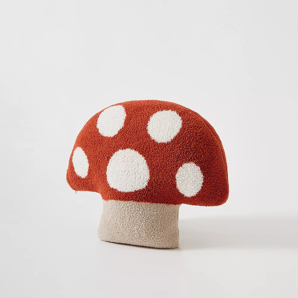 Cozy Plush Mushroom-Shaped Pillow – Charming Home Decor Accent