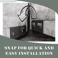 Modern U-Shaped Convertible Sectional Sofa with Double Chaise – 4-Seater Sofa Set - DSARD