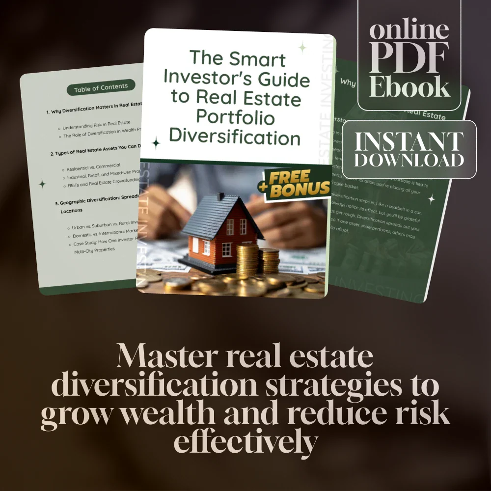 The Smart Investor's Guide to Real Estate Portfolio Diversification | eBook for Real Estate Portfolio Diversification, Digital Download PDF from DSARD