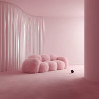 Modern Nordic Plush Sofa Chair - DSARD