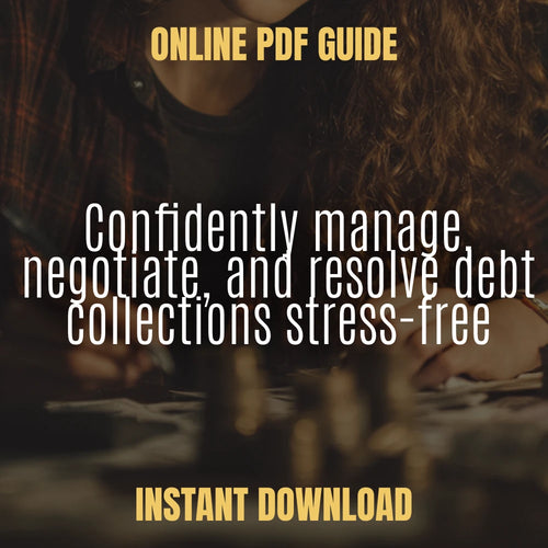 Tame the Collection Beast: A Stress-Free Guide to Paying Debt Collectors with Confidence | Debt Collections Guide | FDCPA Rights | Paying Collections eBook | Budget & Credit Repair Checklist