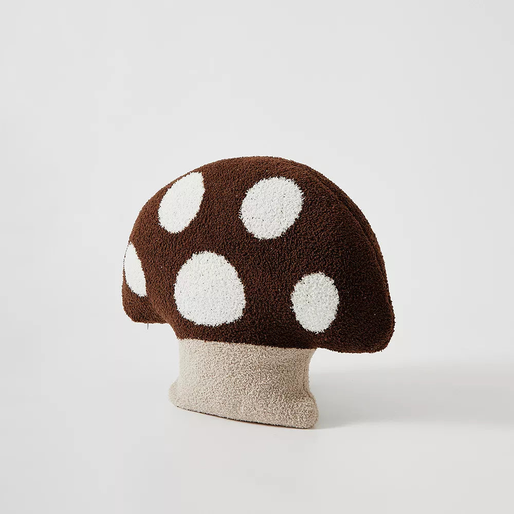 Cozy Plush Mushroom-Shaped Pillow – Charming Home Decor Accent