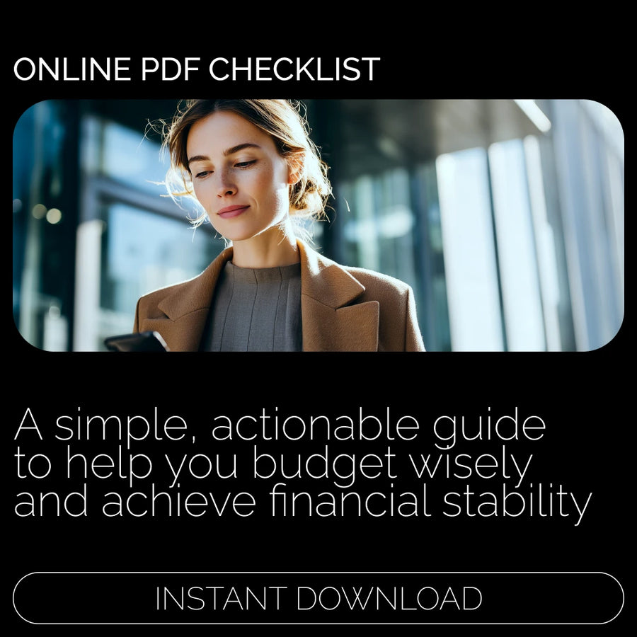 Budgeting Made Easy: Your Step-by-Step Action Plan – Printable Checklist to Budget Wisely