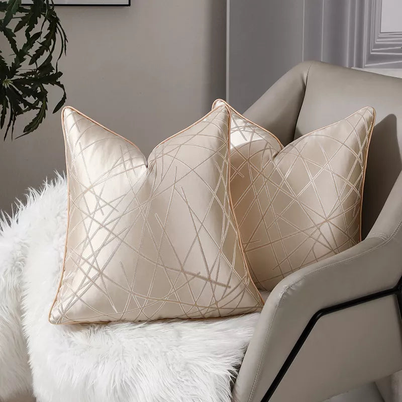 Luxury Geometric Pillow Covers
