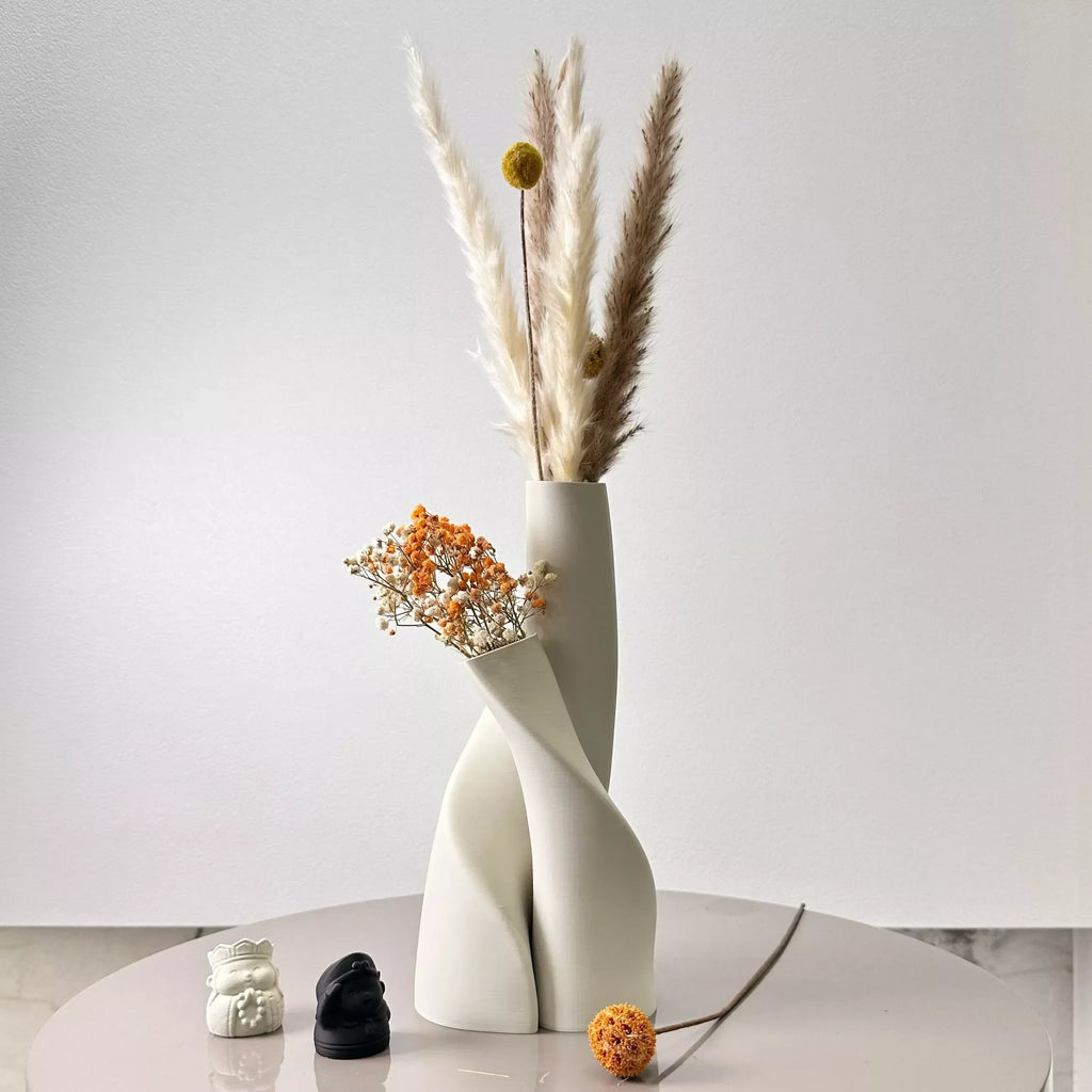 Creative 2-Piece Shaped Double Vase Set - DSARD