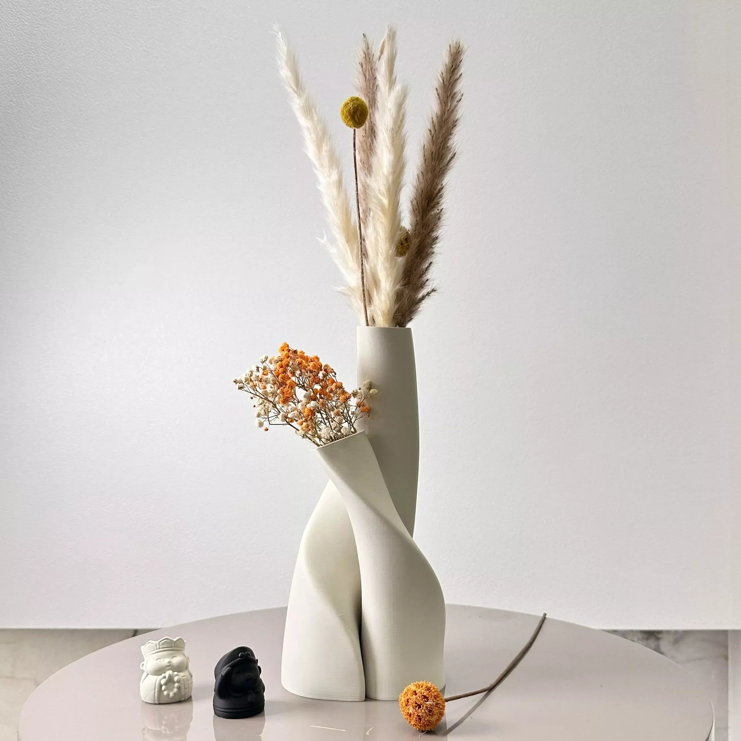 Creative 2-Piece Shaped Double Vase Set - DSARD