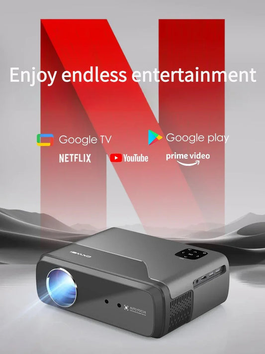2800 ANSI 4K UHD Portable Smart Projector with Auto Focus & Google TV - DSARD