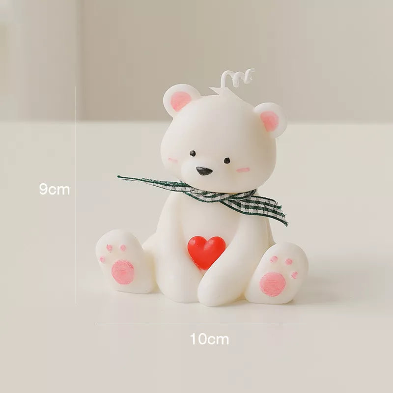 Bear-Shaped Scented Candle