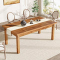 Large Wood Dining Table for 6-8 People - DSARD