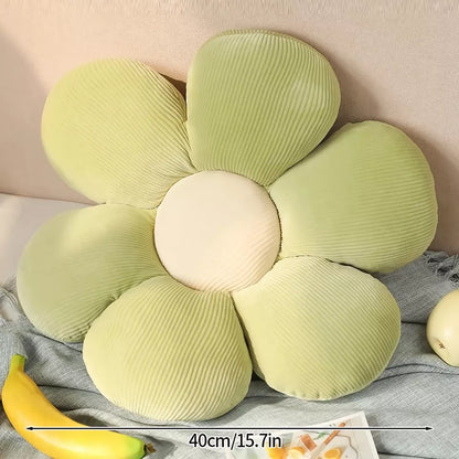Daisy Seat Cushion Colorful Flowers Pillow Sunflower Pillow Sofa Cushion Office Flower Mat Plush Toy Thanksgiving Christmas Gift