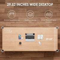 Modern Chrome Writing Desk for Home Office - DSARD