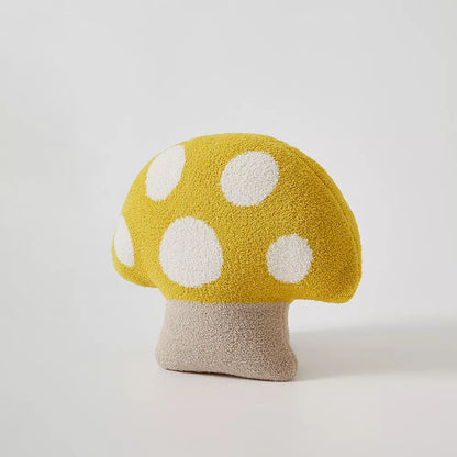 Cozy Plush Mushroom-Shaped Pillow – Charming Home Decor Accent