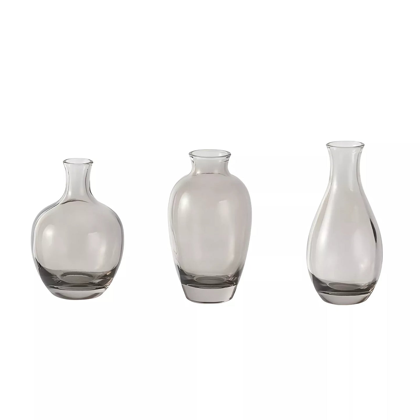 Elegant Glass Vase Set for Wedding & Home Decor
