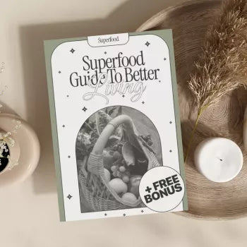 Superfood Guide to Better Living | Digital Download Wellness eBook | Superfood Guide for Energy, Immunity, and Healthy Lifestyle