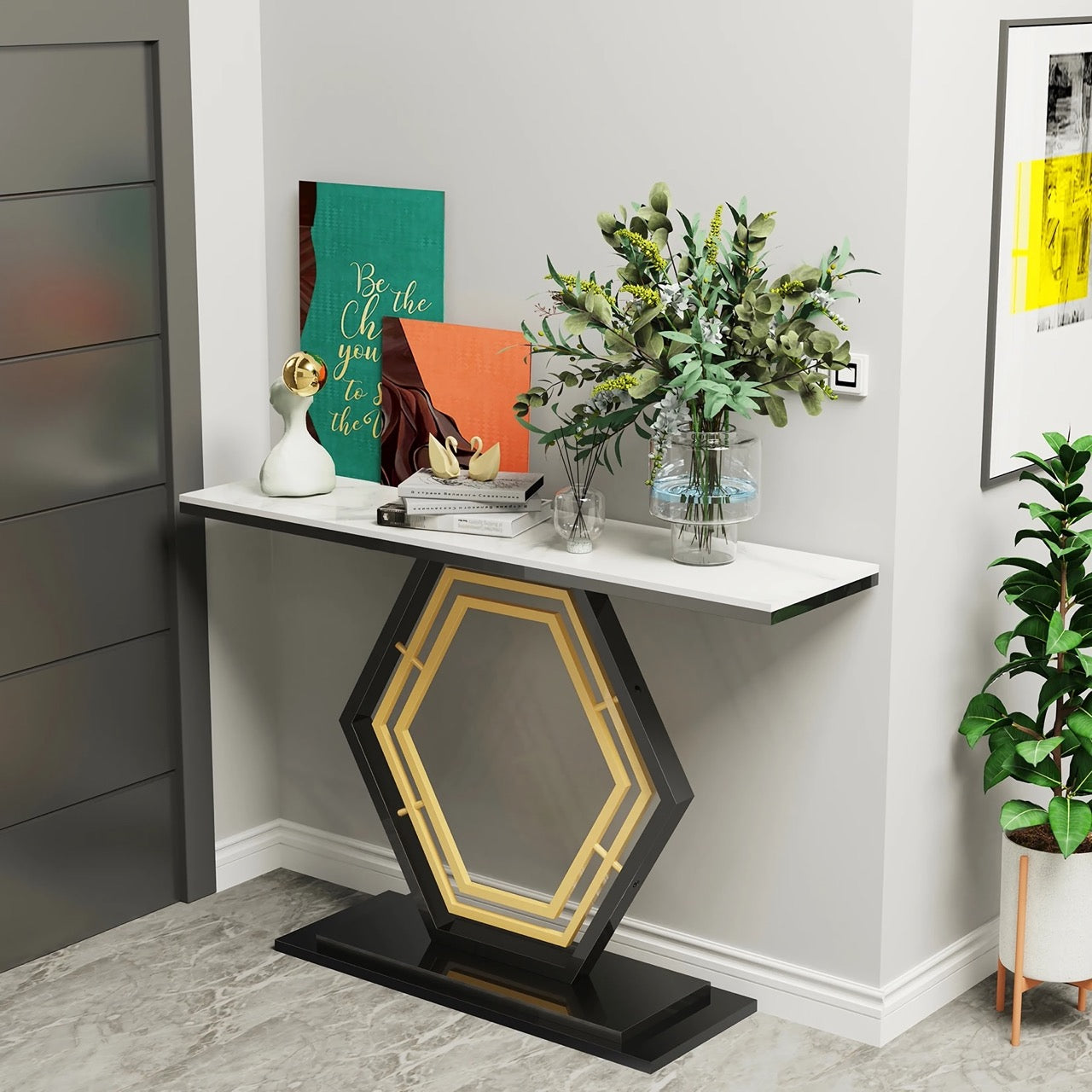 Metal Console Table - DSARD