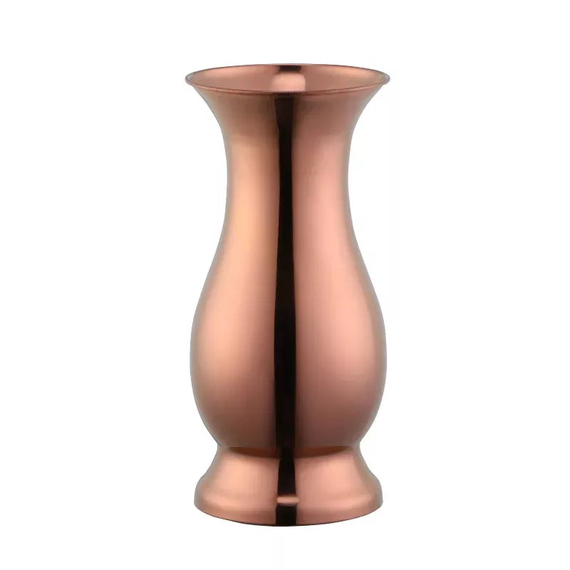 Modern Rainbow Stainless Steel Flower Vase – Nordic Home & Wedding Décor